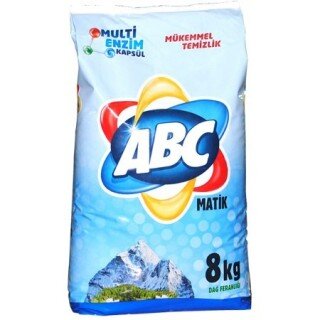 ABC Matik Dağ Ferahlığı Toz Çamaşır Deterjanı 8 kg Deterjan kullananlar yorumlar